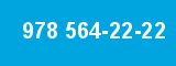 978 564-22-22 978 564-22-22
